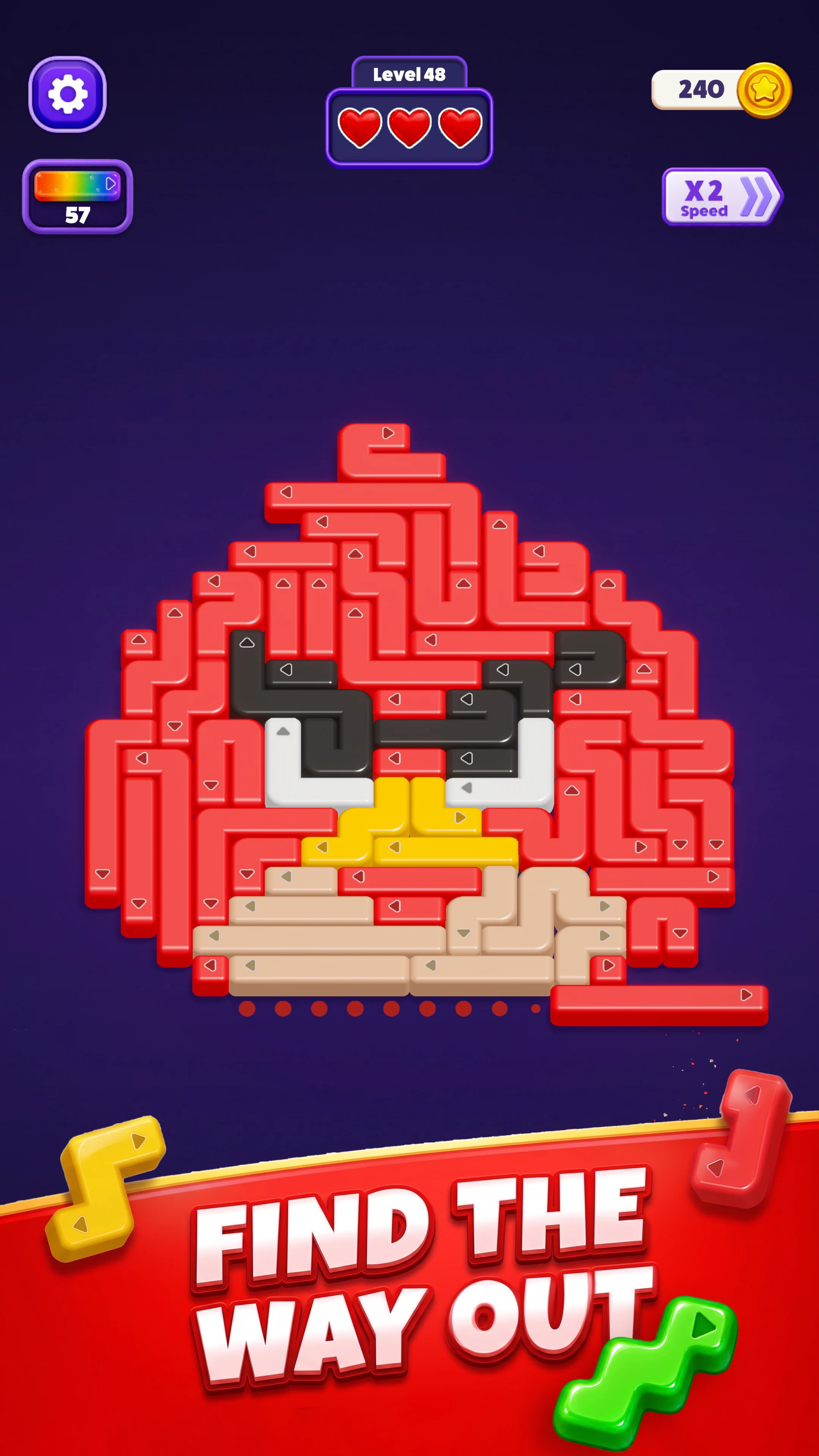 Arrow Crush 3D screenshot